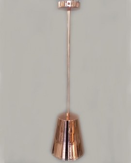 LAMPARA colgante vaso cobre